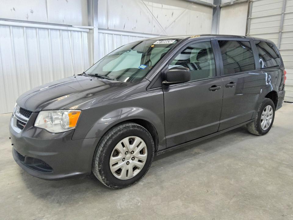 2020 Dodge Caravan VIN 2C4RDGBG5LR198034 COPART salvage auction — SIDE, Tx - Salvage Vehicle Title, sold $8,200 on 2026-08-18 (photo 1)