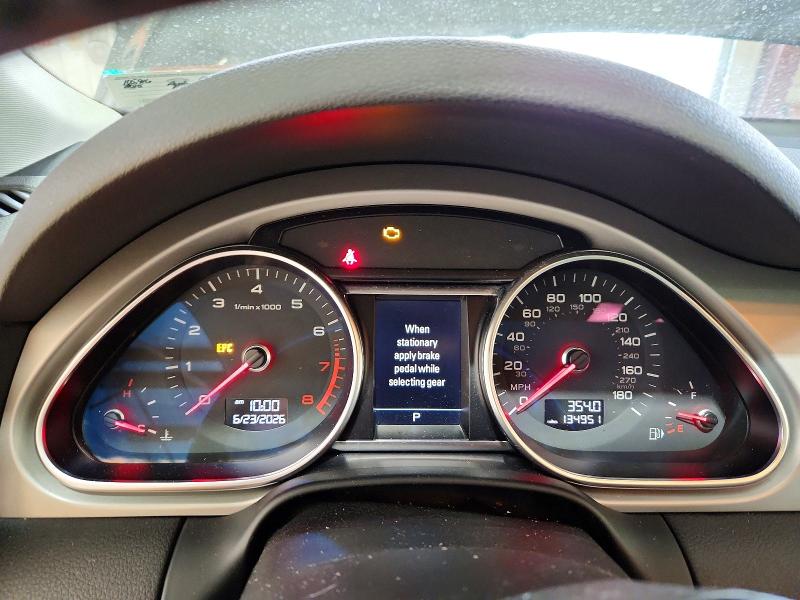 2015 Audi Q7 VIN WA1LGAFE5FD009726 COPART salvage auction — FRONT END, PA - CERTIFICATE OF SALVAGE, sold $850 on 2026-07-02 (photo 9)