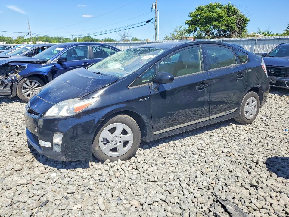 2011 Toyota Prius VIN JTDKN3DU9B5333294 COPART salvage auction — FRONT END, Nj - Cert Of Title-Salvage, sold $400 on 2026-07-06 (photo 1)