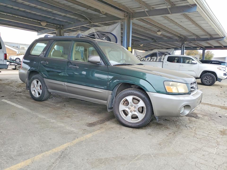 2003 Subaru Forester VIN JF1SG65663H732987 COPART salvage auction — WATER/FLOOD, CA - DIS/DLR/EXP ONLY CLEAN TITLE, sold $2,300 on 2026-07-28 (photo 4)