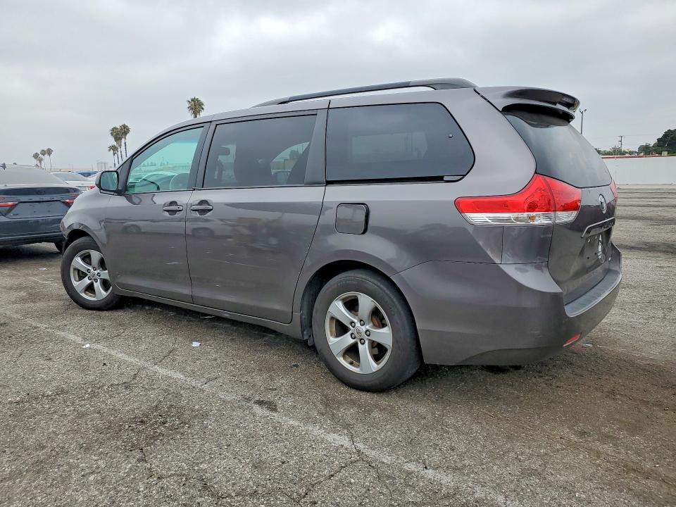 2012 Toyota VIN 5TDKK3DC8CS209092 COPART salvage auction — FRONT END, Ca - Salvage Certificate, sold $2,550 on 2026-07-31 (photo 2)