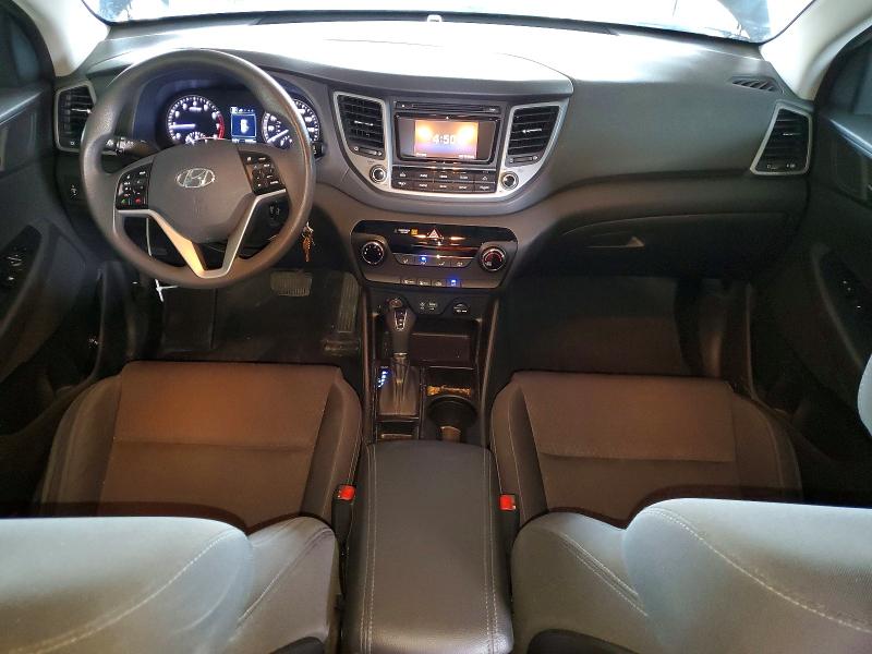 2017 Hyundai Tucson VIN KM8J23A43HU448055 COPART salvage auction — HAIL, Az - Cert Of Title - Salvage, sold $5,500 on 2026-08-02 (photo 8)
