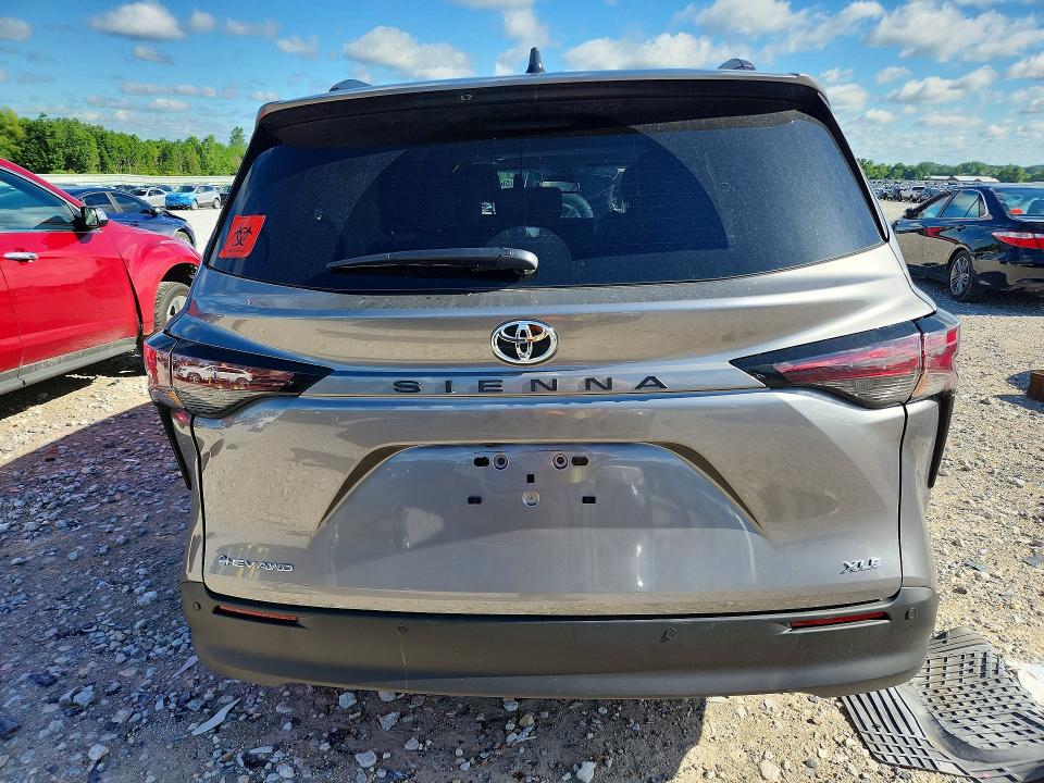 2026 Toyota Sienna VIN 5TDYSKFC1TS254859 COPART salvage auction — FRONT END, Ny - Mv-907A Salvage Certificate, sold $15,300 on 2026-07-30 (photo 6)