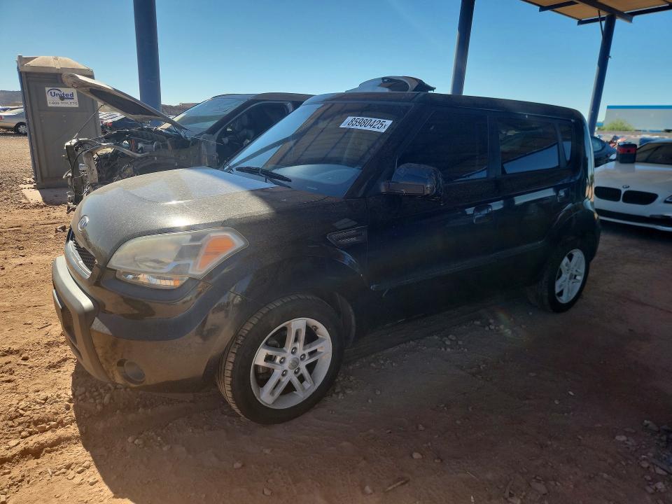 2010 Kia Soul VIN KNDJT2A27A7187768 COPART salvage auction — MINOR DENT/SCRATCHES, AZ - CERTIFICATE OF TITLE, sold $675 on 2026-07-14 (photo 1)