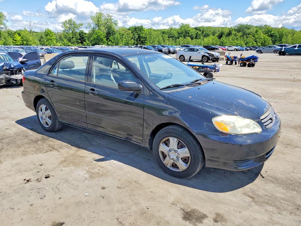 2004 Toyota Corolla VIN 2T1BR32E04C314235 COPART salvage auction — REAR END, Ny - Mv-907A Salvage Certificate, sold $1,000 on 2026-07-02 (photo 4)