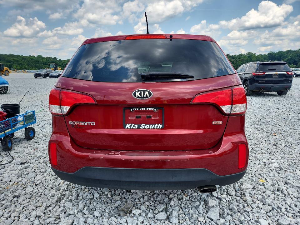 2014 Kia Sorento VIN 5XYKT3A67EG534313 COPART salvage auction — SIDE, GA - CERT OF TITLE-SALVAGE, sold $350 on 2026-07-30 (photo 6)