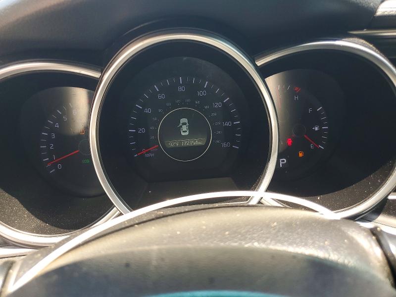 2014 Kia Optima VIN 5XXGN4A78EG304606 COPART salvage auction — SIDE, Nc - Salvage Certificate Of Title, sold $500 on 2026-07-31 (photo 9)