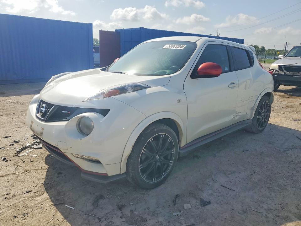 2013 Nissan Juke VIN JN8AF5MV8DT228407 COPART salvage auction — SIDE, In - Cert Of Title-Salvage Title, sold $675 on 2026-07-17 (photo 1)