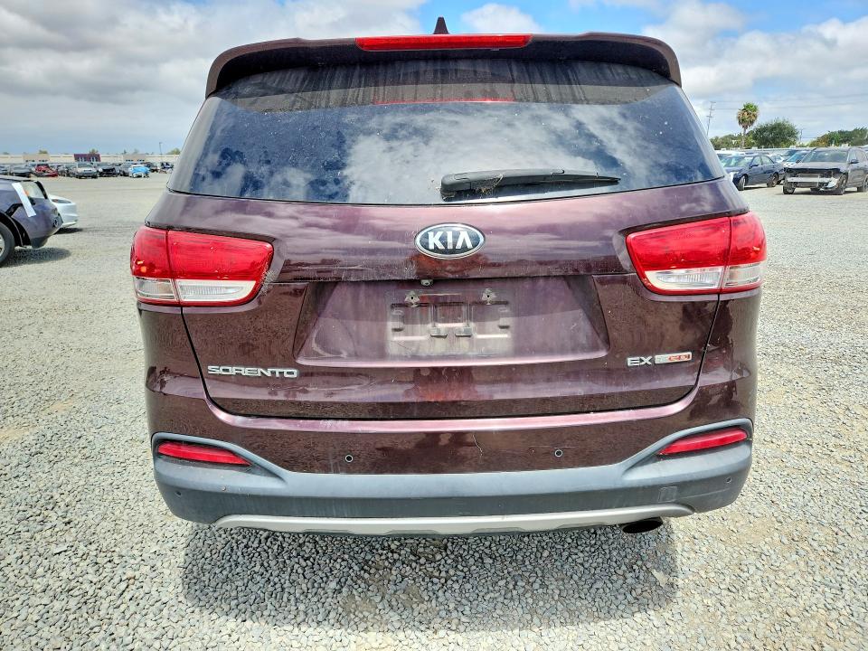 2016 Kia VIN 5XYPH4A13GG021130 COPART salvage auction — FRONT END, Ca - Salvage Certificate, sold $2,250 on 2026-07-31 (photo 6)