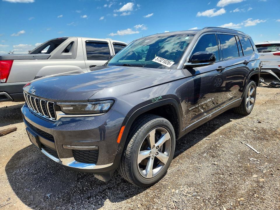 2021 Jeep Cherokee VIN 1C4RJKBG4M8191231 — COPART salvage auction photo