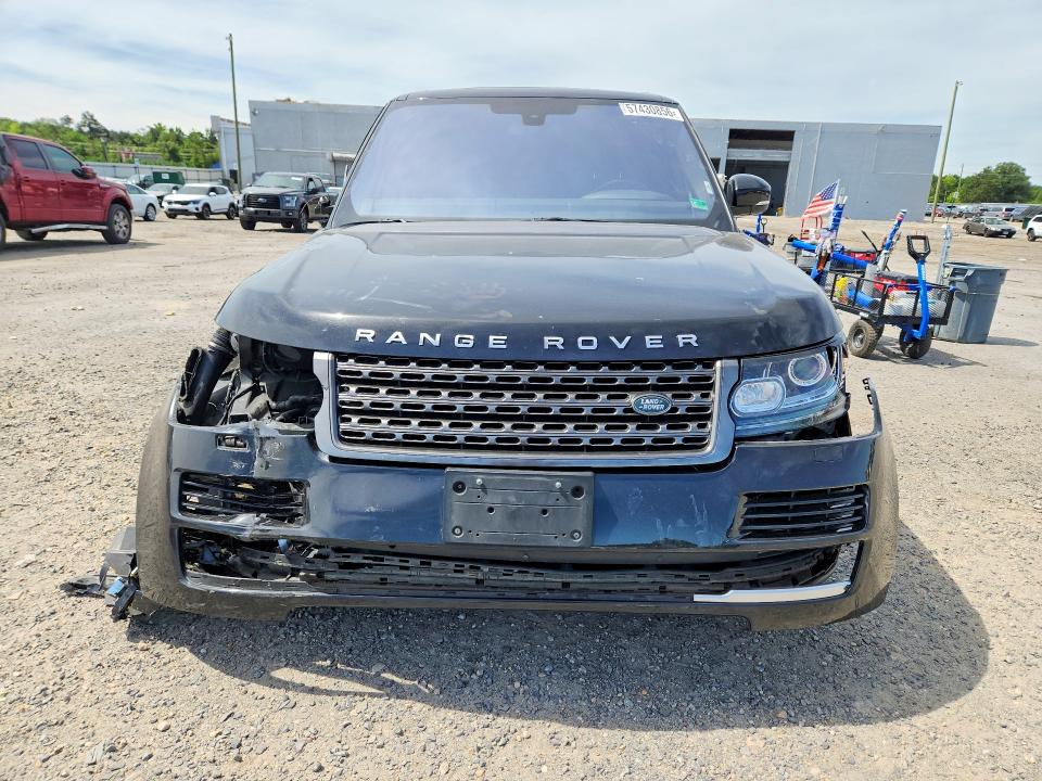 2016 Land rover VIN SALGR2PF1GA316028 COPART salvage auction — FRONT END, Va - Cert Of Title - Salvage, sold $4,200 on 2026-07-15 (photo 5)
