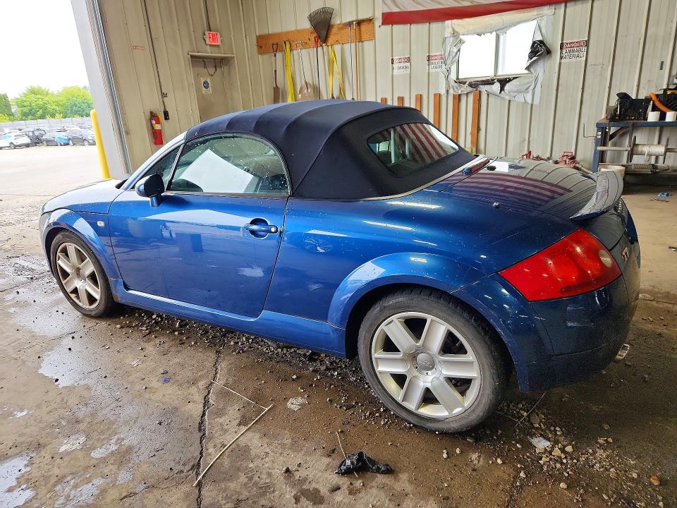 2003 Audi Tt VIN TRUTC28N531005554 COPART salvage auction — MINOR DENT/SCRATCHES, Wi - Certificate Of Title, sold $575 on 2026-07-16 (photo 2)