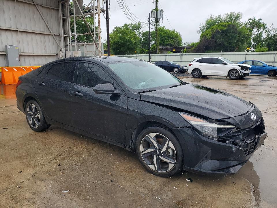 2023 Hyundai VIN KMHLS4AG1PU619649 COPART salvage auction — FRONT END, Tx - Salvage Vehicle Title, sold $50 on 2026-07-28 (photo 4)