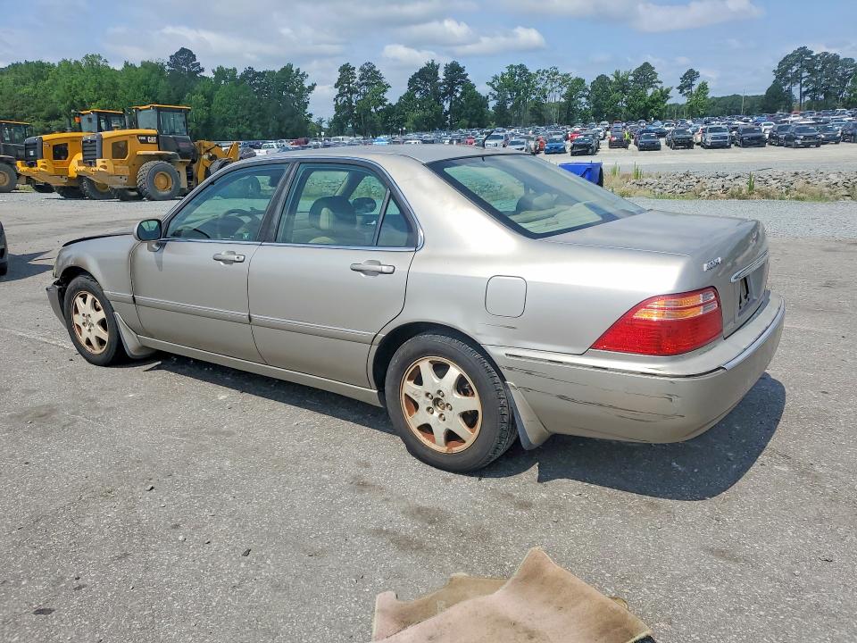 2002 Acura Rl VIN JH4KA96572C002311 COPART salvage auction — Burn Engine, Nc - Salvage Certificate Of Title, sold $275 on 2026-07-16 (photo 2)
