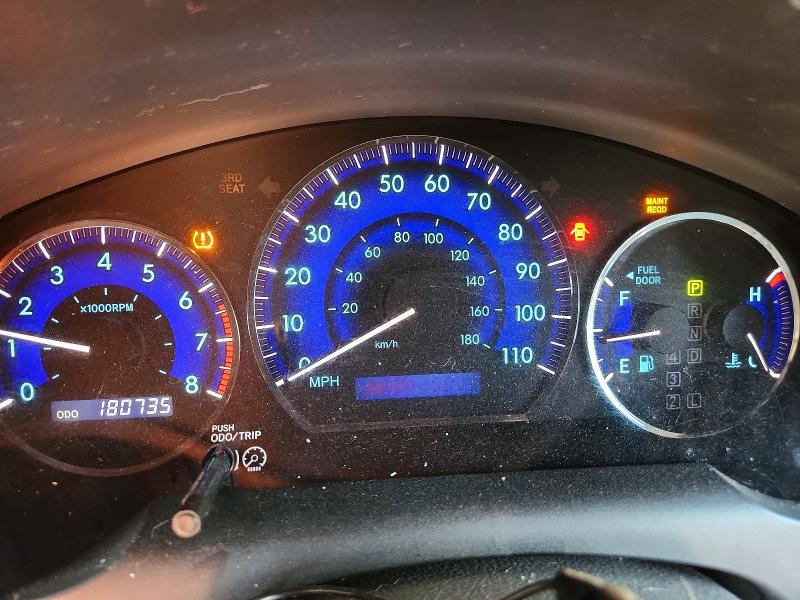 2010 Toyota Sienna VIN 5TDYK4CC1AS331002 COPART salvage auction — MECHANICAL, Nc - Certificate Of Title, sold $450 on 2026-07-07 (photo 9)