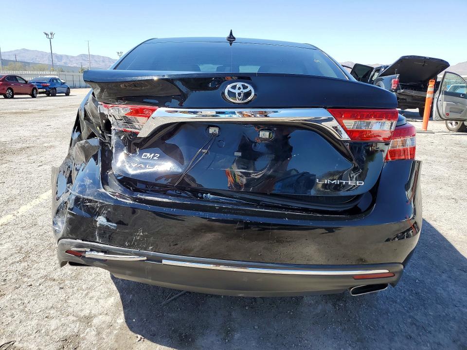 2018 Toyota Avalon VIN 4T1BK1EB2JU280254 COPART salvage auction — REAR END, Nv - Salvage Title, sold $7,000 on 2026-08-13 (photo 6)