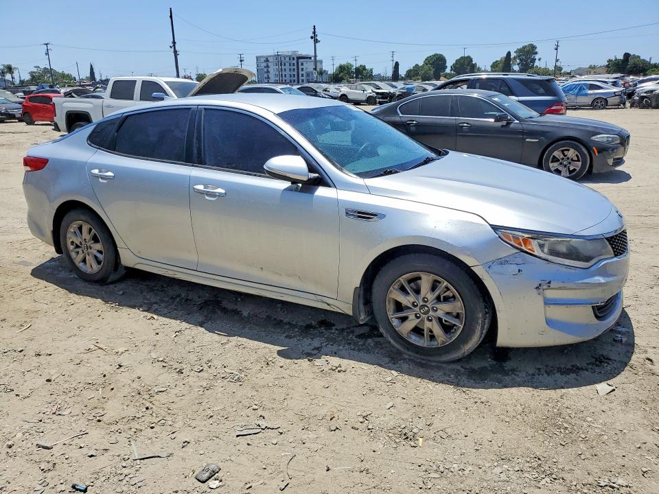 2016 Kia VIN 5XXGT4L37GG021200 COPART salvage auction — FRONT END, Ca - Salvage Certificate, sold $1,700 on 2026-07-02 (photo 4)