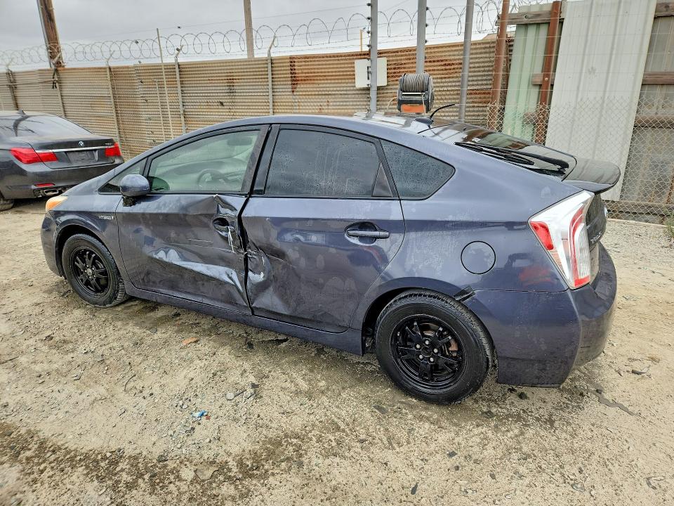 2015 Toyota Prius VIN JTDKN3DU5F1981793 COPART salvage auction — SIDE, Ca - Salvage Certificate, sold $925 on 2026-07-20 (photo 2)