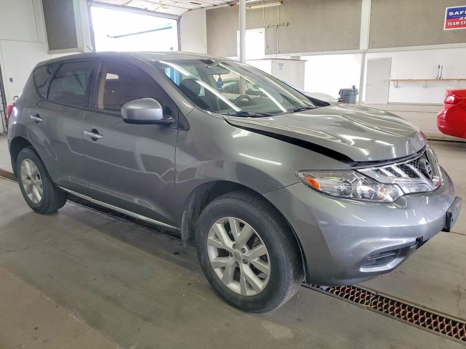 2013 Nissan Murano VIN JN8AZ1MU7DW211183 COPART salvage auction — FRONT END, WA - BILL OF SALE, sold $825 on 2026-07-31 (photo 4)