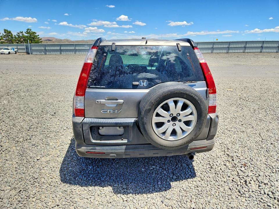 2006 Honda Cr-v VIN JHLRD78866C038759 COPART salvage auction — SIDE, Nv - Salvage Title, sold $625 on 2026-07-16 (photo 6)