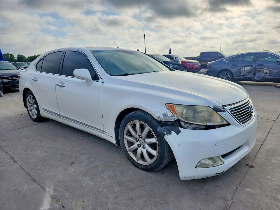 2008 Lexus Ls 460 VIN JTHBL46F485083352 COPART salvage auction — FRONT END, TX - CERTIFICATE OF TITLE, sold $425 on 2026-07-22 (photo 4)