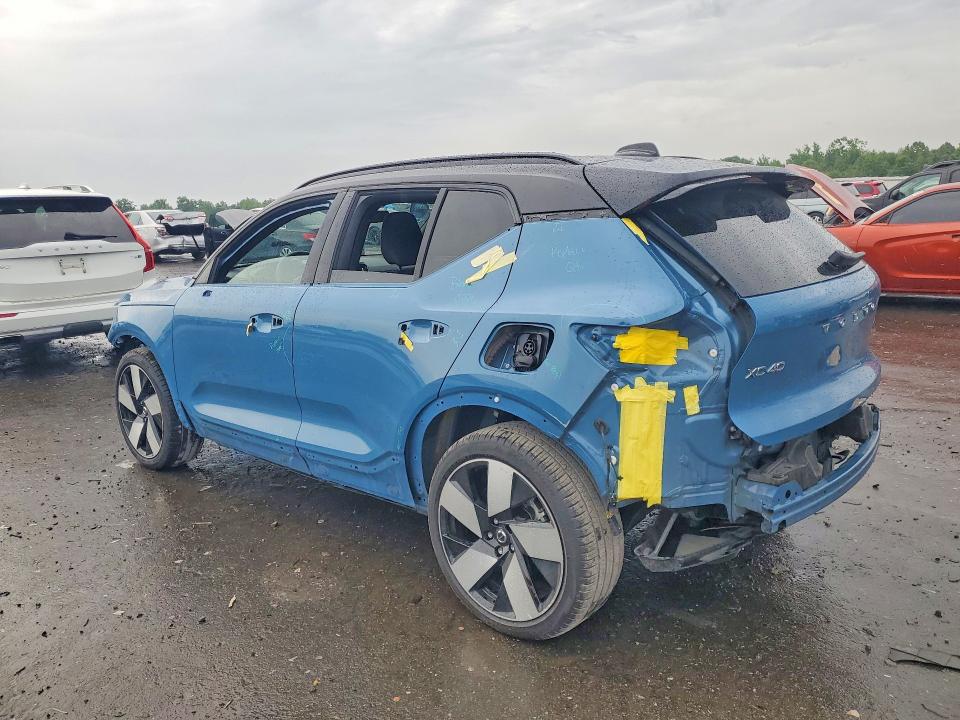 2024 Volvo Xc40 VIN YV4ER3XL5R2234016 COPART salvage auction — FRONT END, Va - Cert Of Title - Salvage, sold $9,600 on 2026-07-22 (photo 2)