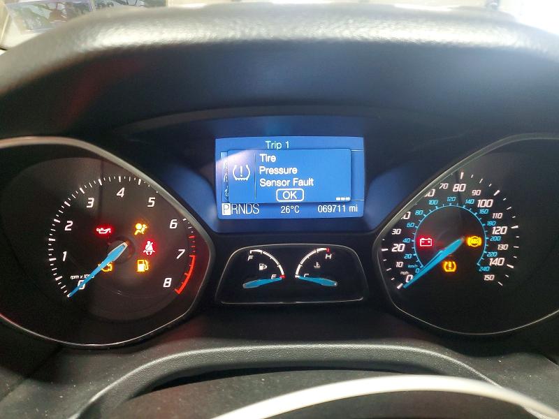 2012 Ford Focus VIN 1FAHP3M22CL210636 COPART salvage auction — FRONT END, PA - CERT OF TITLE, sold $400 on 2026-07-02 (photo 9)