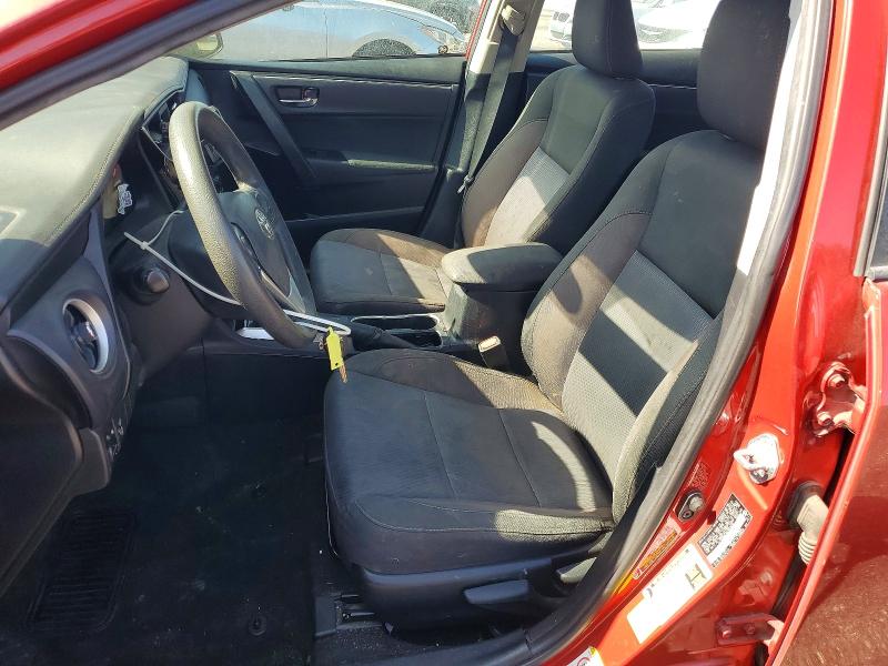2017 Toyota Corolla VIN 2T1BURHEXHC850818 COPART salvage auction — FRONT END, Ca - Salvage Certificate, sold $2,500 on 2026-07-02 (photo 7)