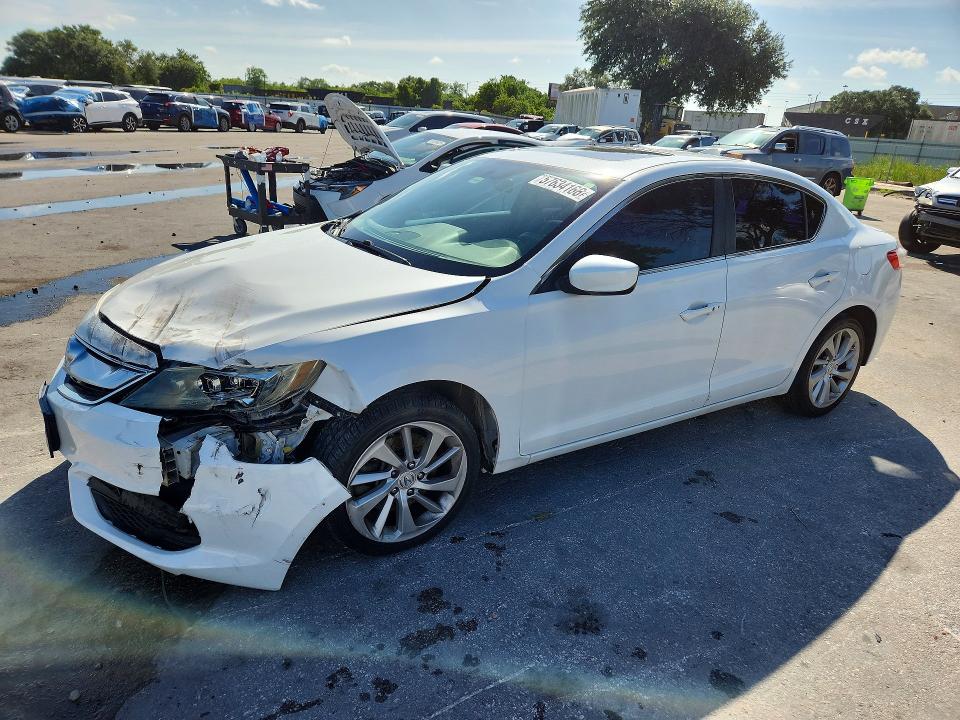 2017 Acura VIN 19UDE2F33HA005247 COPART salvage auction — FRONT END, Fl - Cert Of Title Slvg Rebuildable, sold $1,150 on 2026-07-02 (photo 1)