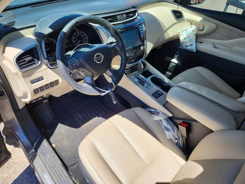2022 Nissan Murano VIN 5N1AZ2CJXNC106953 COPART salvage auction — UNDERCARRIAGE, Az - Cert Of Title - Salvage, sold $3,000 on 2026-07-24 (photo 8)