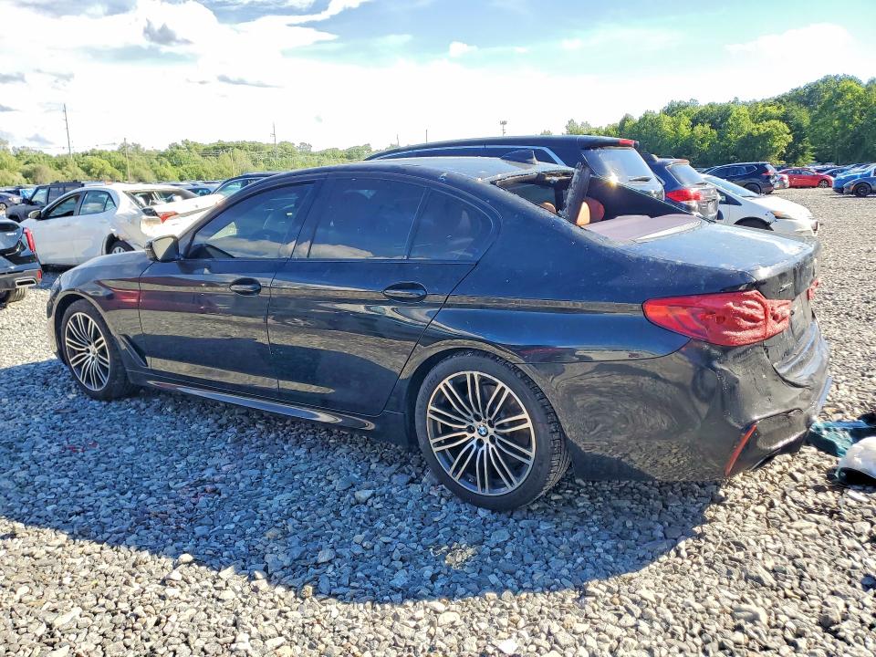 2019 BMW 5 series VIN WBAJE7C54KG892511 COPART salvage auction — BURN, MA - CERT OF TITLE-SALVAGE, sold $7,200 on 2026-07-02 (photo 2)