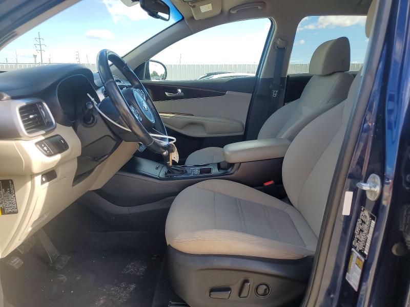 2017 Kia Sorento VIN 5XYPGDA38HG262039 COPART salvage auction — FRONT END, Mt - Certificate Of Title, sold $700 on 2026-07-28 (photo 7)