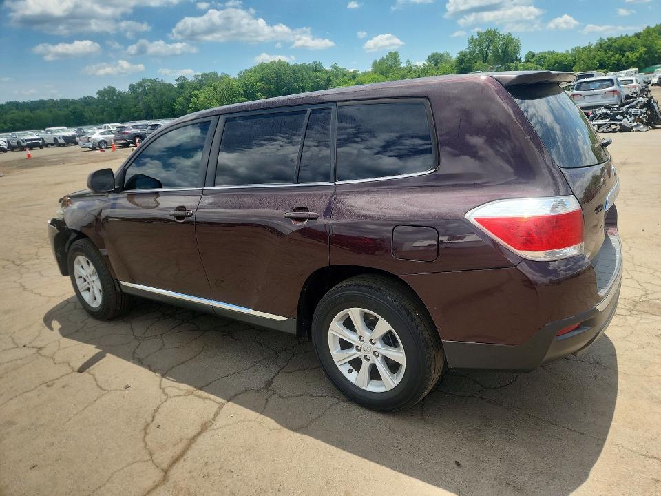 2012 Toyota VIN 5TDBK3EH5CS159486 COPART salvage auction — SIDE, Ct - Cert Of Title-Salvage, sold $475 on 2026-07-21 (photo 2)