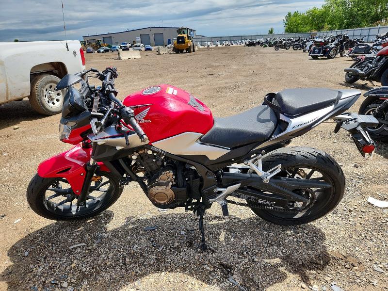 2019 Honda Cb VIN MLHPC6311K5000217 COPART salvage auction — UNDERCARRIAGE, Il - Salvage Certificate, sold $1,150 on 2026-07-16 (photo 3)