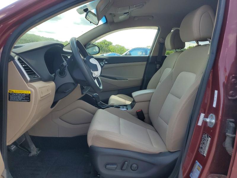 2018 Hyundai Tucson VIN KM8J33A4XJU663418 COPART salvage auction — FRONT END, OH - CERT OF TITLE-SALVAGE, sold $1,950 on 2026-07-27 (photo 7)