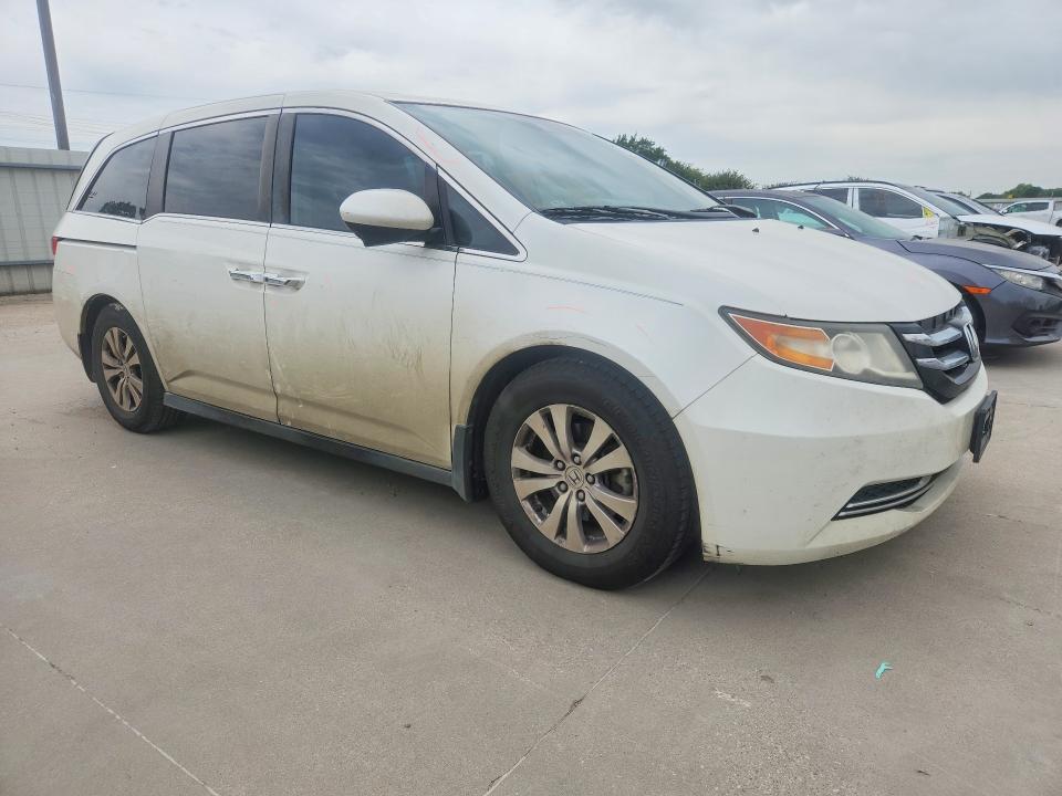2016 Honda VIN 5FNRL5H67GB009939 COPART salvage auction — REAR END, Tx - Salvage Vehicle Title, sold $1,800 on 2026-07-09 (photo 4)