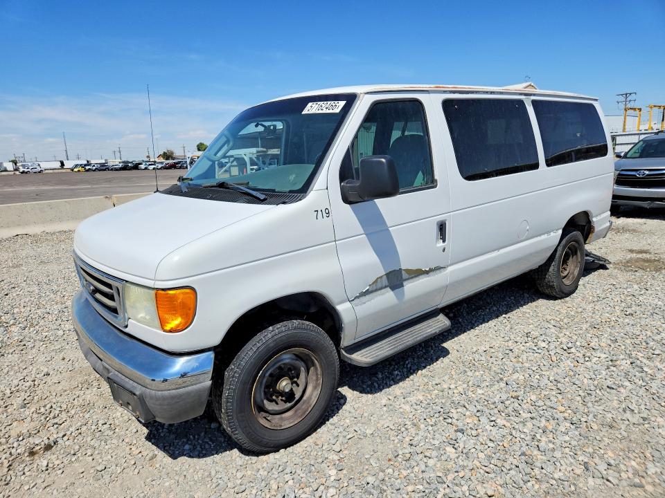 2006 Ford Econoline e350 VIN 1FBNE31LX6HA61095 — COPART salvage auction photo