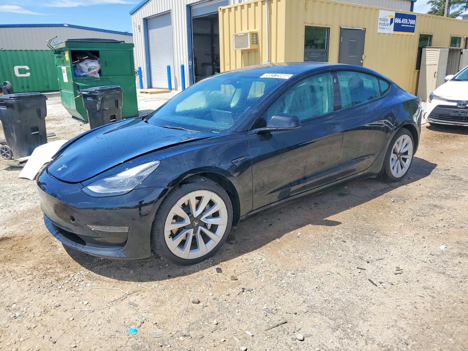 2023 Tesla Model 3 VIN 5YJ3E1EA5PF430303 COPART salvage auction — FRONT END, Ga - Certificate Of Title, sold $11,600 on 2026-07-06 (photo 1)