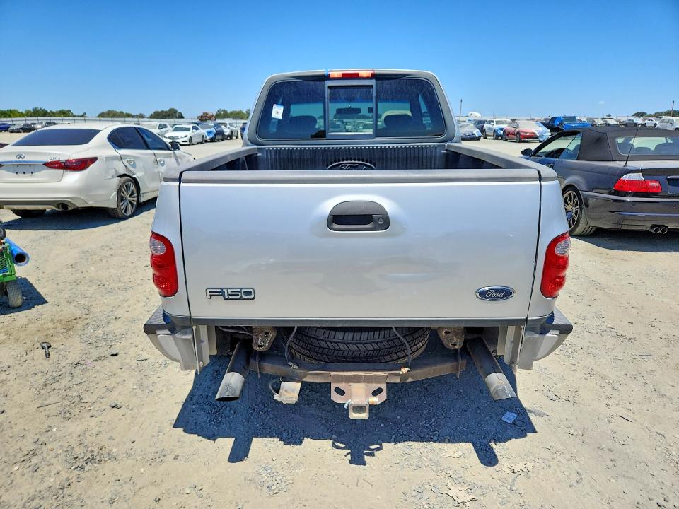 2001 Ford F-150 lightning VIN 1FTRX07W81KF83825 COPART salvage auction — REAR END, Ca - Salvage Certificate, sold $1,650 on 2026-07-09 (photo 6)