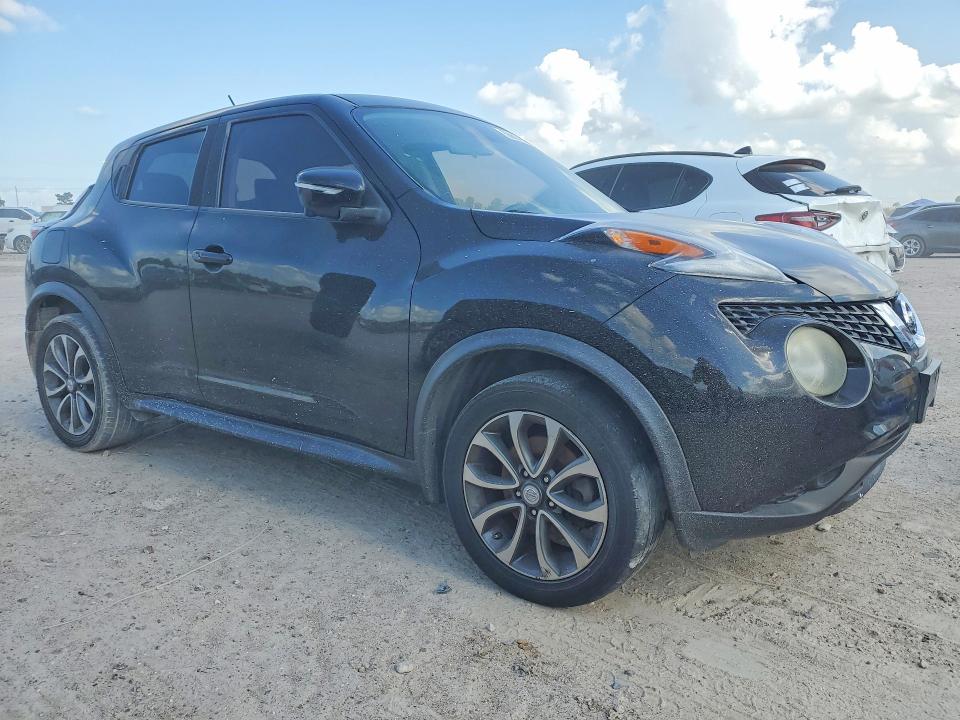 2017 Nissan Juke VIN JN8AF5MRXHT704665 COPART salvage auction — REAR END, Tx - Salvage Vehicle Title, sold $1,750 on 2026-07-31 (photo 4)