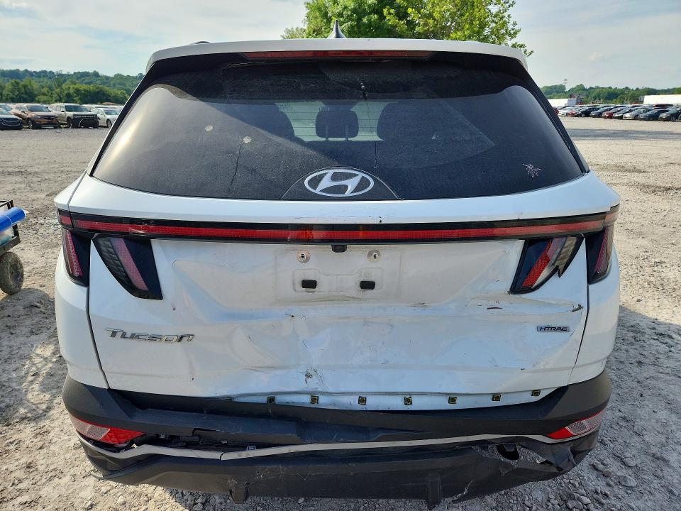 2022 Hyundai Tucson VIN 5NMJBCAE8NH039100 COPART salvage auction — REAR END, Il - Salvage Certificate, sold $8,900 on 2026-07-29 (photo 6)