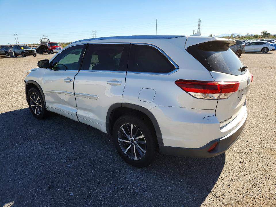 2017 Toyota Highlander VIN 5TDKZRFH2HS517941 COPART salvage auction — FRONT END, AZ - CERT OF TITLE - SALVAGE, sold $175 on 2026-07-24 (photo 2)
