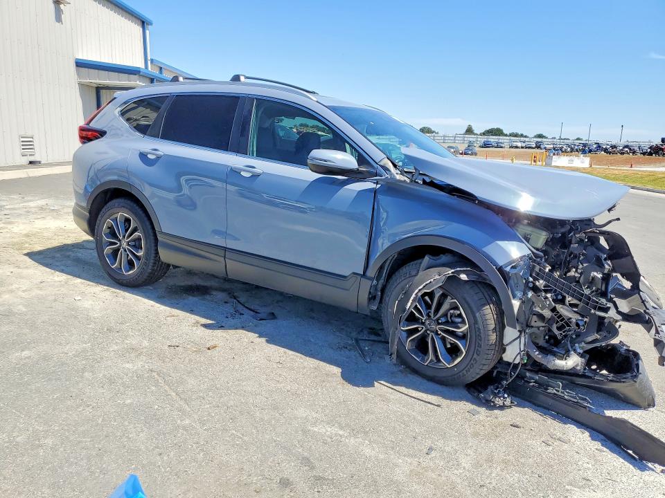 2022 Honda Cr-v VIN 7FARW2H85NE030135 COPART salvage auction — FRONT END, Ca - Salvage Certificate, sold $300 on 2026-07-28 (photo 4)