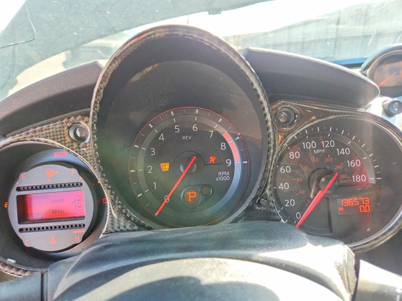 2014 Nissan 370z VIN JN1AZ4EH2EM630167 COPART salvage auction — HAIL, Co - Public - Salvage Title, sold $3,200 on 2026-07-15 (photo 9)