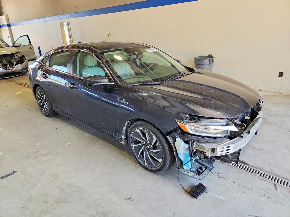 2019 Honda Insight VIN 19XZE4F98KE002515 COPART salvage auction — FRONT END, VA - CERT OF TITLE - SALVAGE, sold $6,300 on 2026-07-02 (photo 4)