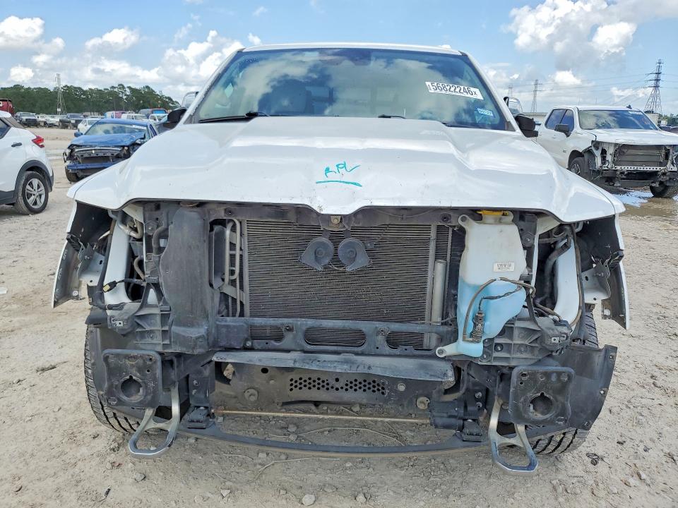 2020 Ram 1500 VIN 1C6SRFHT3LN258446 COPART salvage auction — FRONT END, Tx - Salvage Vehicle Title, sold $16,300 on 2026-07-31 (photo 5)