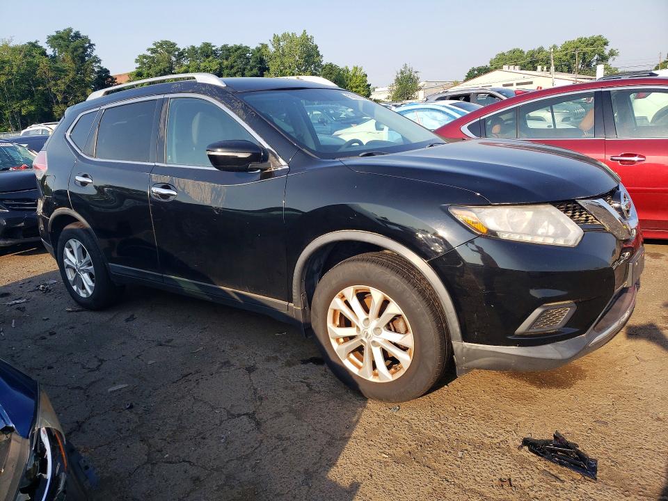 2015 Nissan Rogue VIN KNMAT2MT4FP583541 COPART salvage auction — FRONT END, Ct - Certificate Of Title, sold $850 on 2026-07-17 (photo 4)