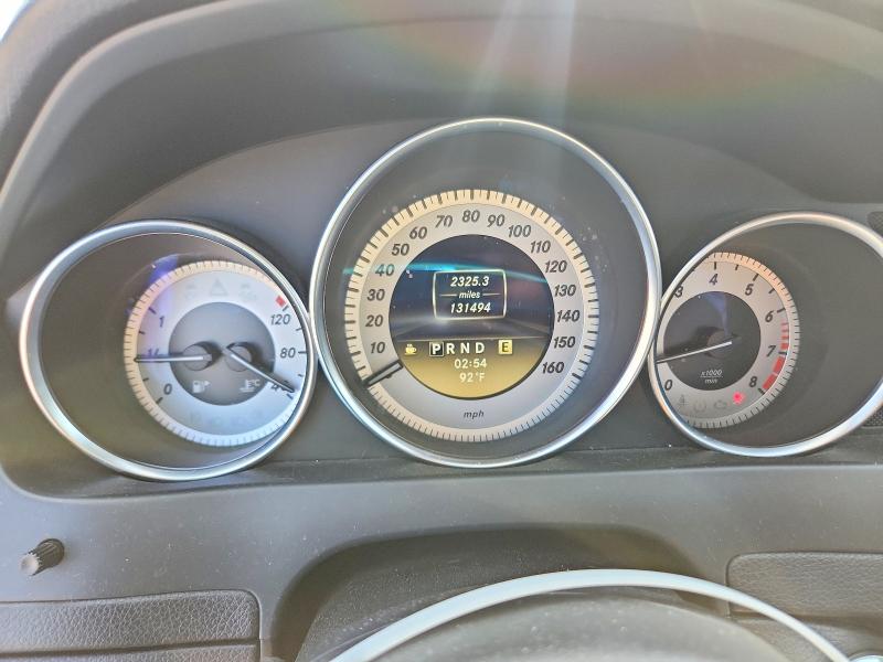 2012 Mercedes-benz C-klasse VIN WDDGF4HB3CR202475 COPART salvage auction — REAR END, CA - SALVAGE CERTIFICATE, sold $175 on 2026-08-04 (photo 9)