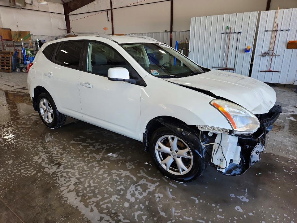 2009 Nissan Rogue sport VIN JN8AS58T59W050238 COPART salvage auction — FRONT END, IL - SALVAGE CERTIFICATE, sold $350 on 2026-07-08 (photo 4)