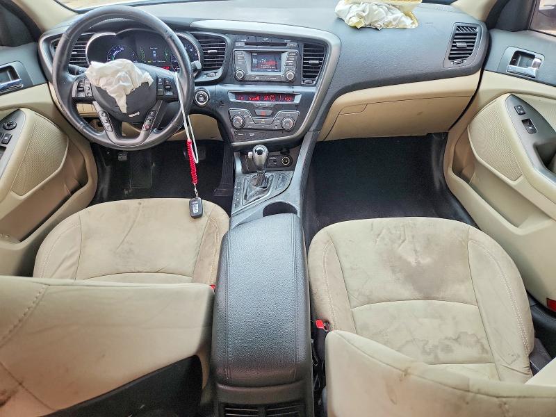 2013 Kia Optima VIN KNAGM4AD3D5052501 COPART salvage auction — FRONT END, Wi - Junked Vehicle Bill Of Sale, sold $400 on 2026-07-13 (photo 8)